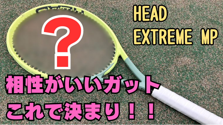 EXTREME MP 2022 と相性がいいガットはこれだ！】 おすすめは低めの 